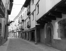 Calle Porticada Mosqueruela